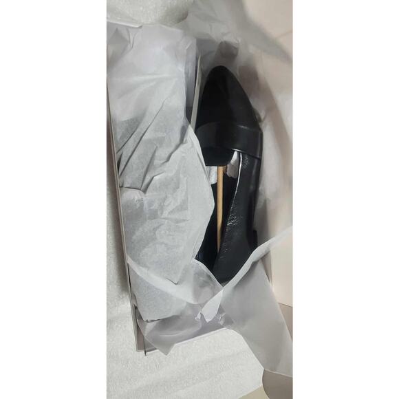 Women's Birdies Blackbird Leather Loafer Flat in Licorice sz 9 Preppy Minimalist - Picture 5 of 8